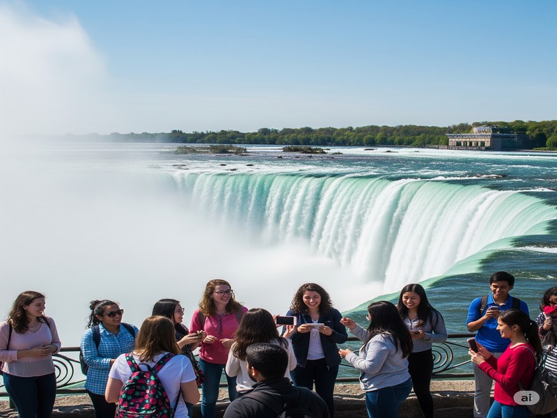Students studying in Canada